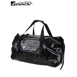 Túi đeo GS ADV 45L chống nước chính hãng GSADV cao cấp đi phượt mô tô Cam - Xám - Đen - Home Motorcycle Workshop