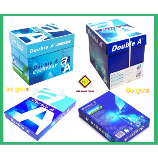 Giấy A4 Duoble A 70gsm 80gsm Giấy in photo A4 Giấy A4 văn phòng