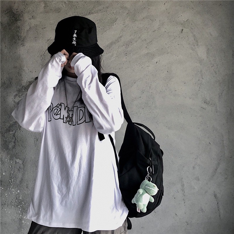 Áo thun tay dài form rộng NEKO.SG, Áo thun Streetwear SWT17