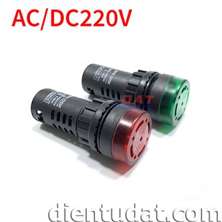 Đèn báo có còi 220v ac dc ad16-22sm