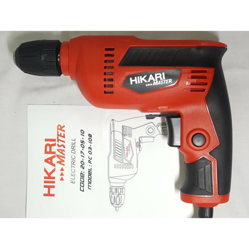 MÁY KHOAN HIKARI MŨI 10, thế hệ mới, nhỏ gọn, bền, khỏe, công suất lớn