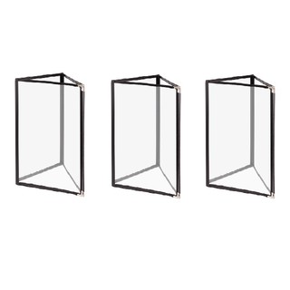 Bộ 3 bìa thực đơn 6 trang dạng gập 3 A4