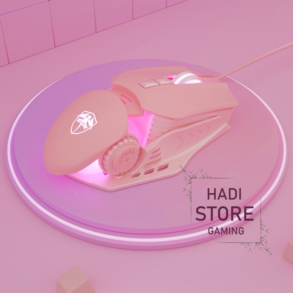 Chuột Gaming, Chuột Chơi Game Máy Tính PC, Laptop Có Dây Led RGB 6400 DPI G530 Gragon Chính Hãng HADI_STORE GAMING