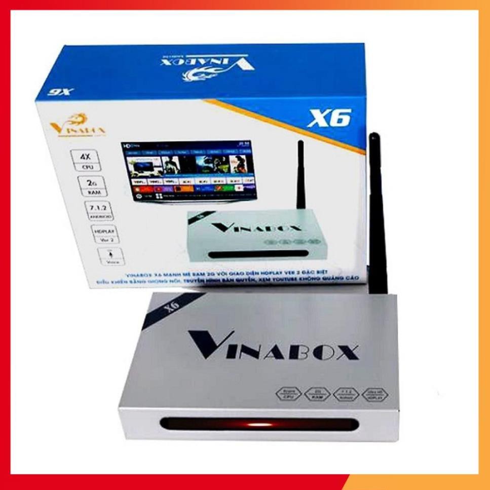 [HàngTốt] VINABOX X6 PRO - RAM 2GB - Hàng chính hãng cúa VINABOX mới nhất  2020