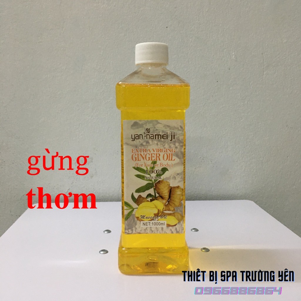 Dầu massage body toàn thân làm ấm cơ thể olive gừng hoa hồng hoa cúc lavender oliu thơm dịu nhẹ trơn tay