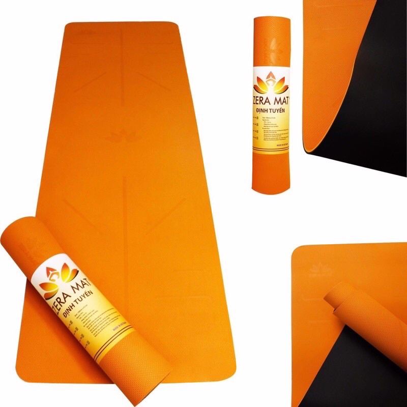 Thảm Yoga Zera Mat Có Định Tuyến 6mm, 8mm