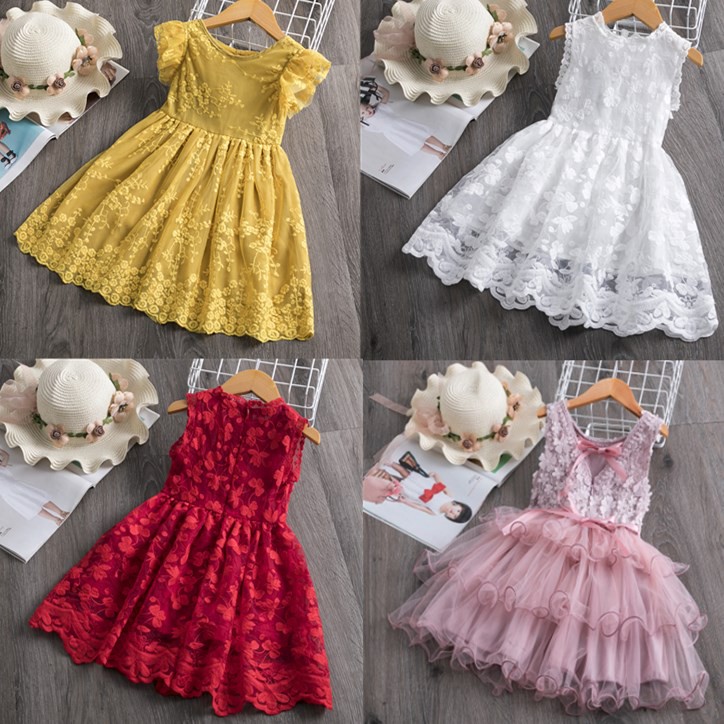 Đầm hóa trang nàng tiên cá thời trang cho bé gái