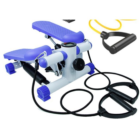 Máy chạy bộ mini stepper tại chỗ tặng dây cáp co giãn tập tay + dầu bôi trơn dự phòng, bảo hành máy chạy bộ 2 năm