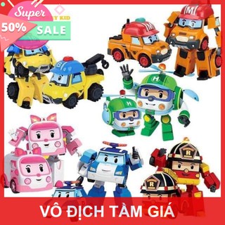 ĐỒ CHƠI BIẾN HÌNH BIỆT ĐỘI XE ROBOCAR POLI 2 TRONG 1 ( HÀNG HOT )