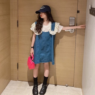 Đầm denim thời trang cho bé gái 5-6 tuổi 6-7 tuổi 7-8 tuổi 8-9 tuổi 9-10-11 tuổi 11-12 tuổi 12-13 tuổi 13-14 tuổi