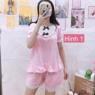 Đồ bộ mặc nhà đùi tầng mẫu mới nhất