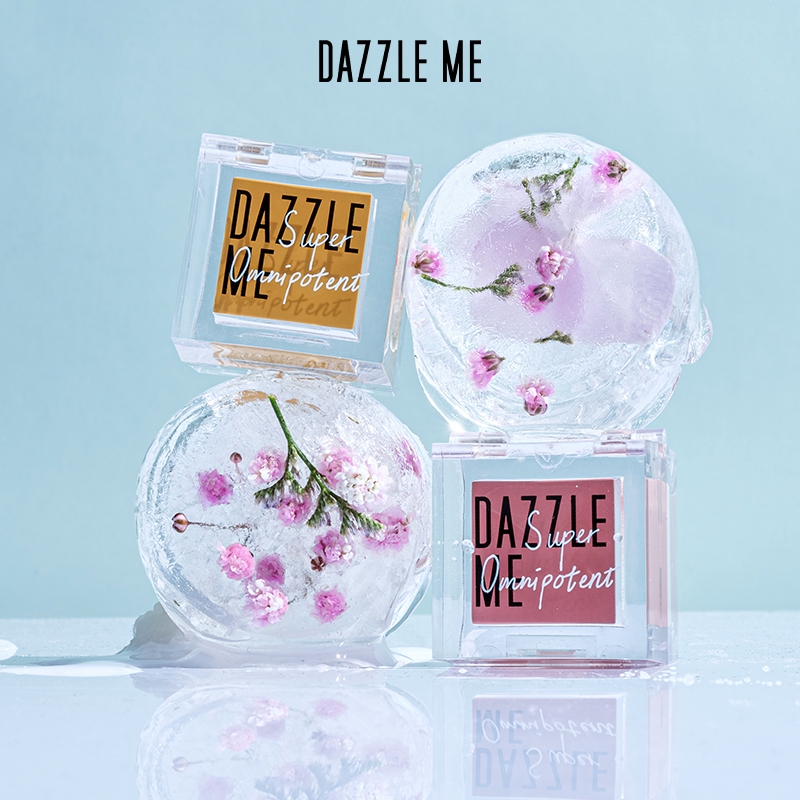 Hộp phấn Dazzle Me độ sáng cao 3.3x3.3x3.2 nặng 4.8G có 6 màu để lựa chọn | BigBuy360 - bigbuy360.vn