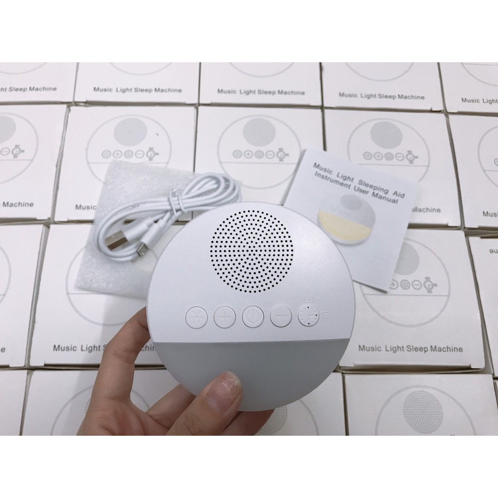 Máy Ru Ngủ Tạo Tiếng Ồn Trắng White Noise Giúp Bé Ngủ Ngon, Sâu Giấc 9 và 20 Bài