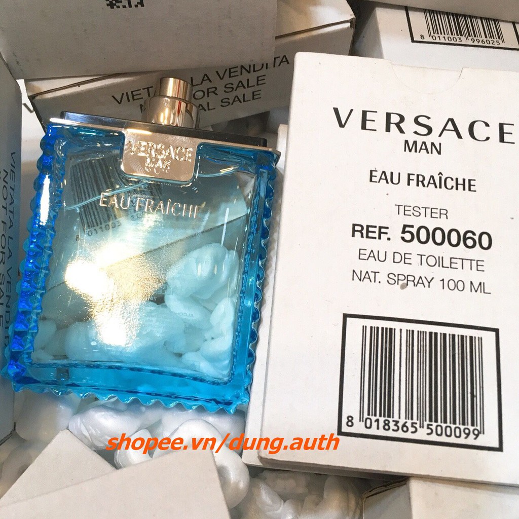 Nước Hoa Nam 200ml Versace Man Eau Fraiche chính hãng