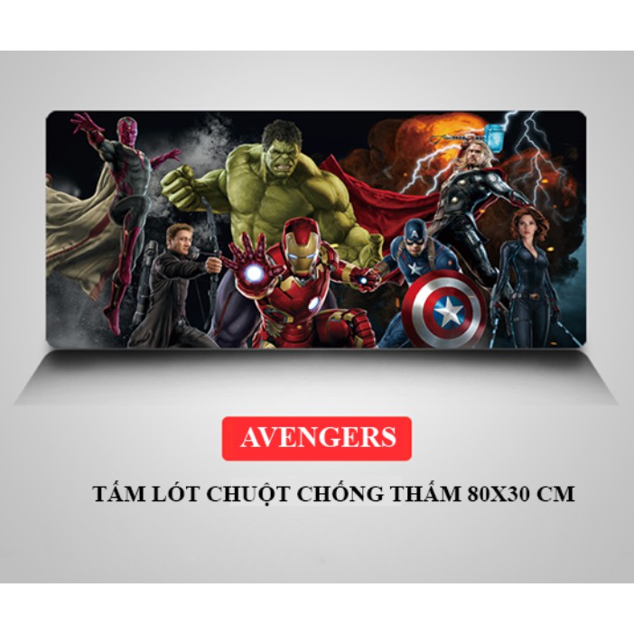 Lót Chuột - Mousepad - Marvel - 80x30x0.4