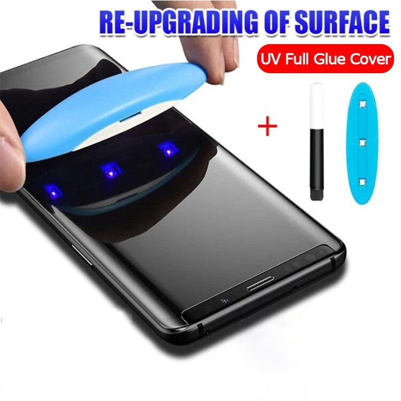 Kính Cường Lực Bảo Vệ Màn Hình Điện Thoại Samsung Galaxy S21 S20 S10 S9 Plus / S3D