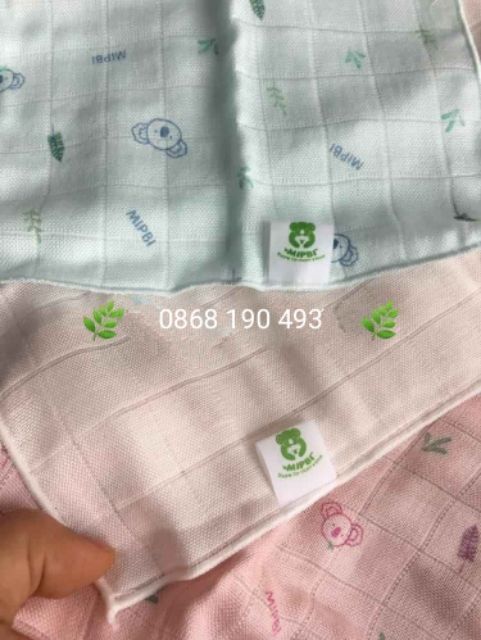 Khăn sữa sợi tre mipbi
