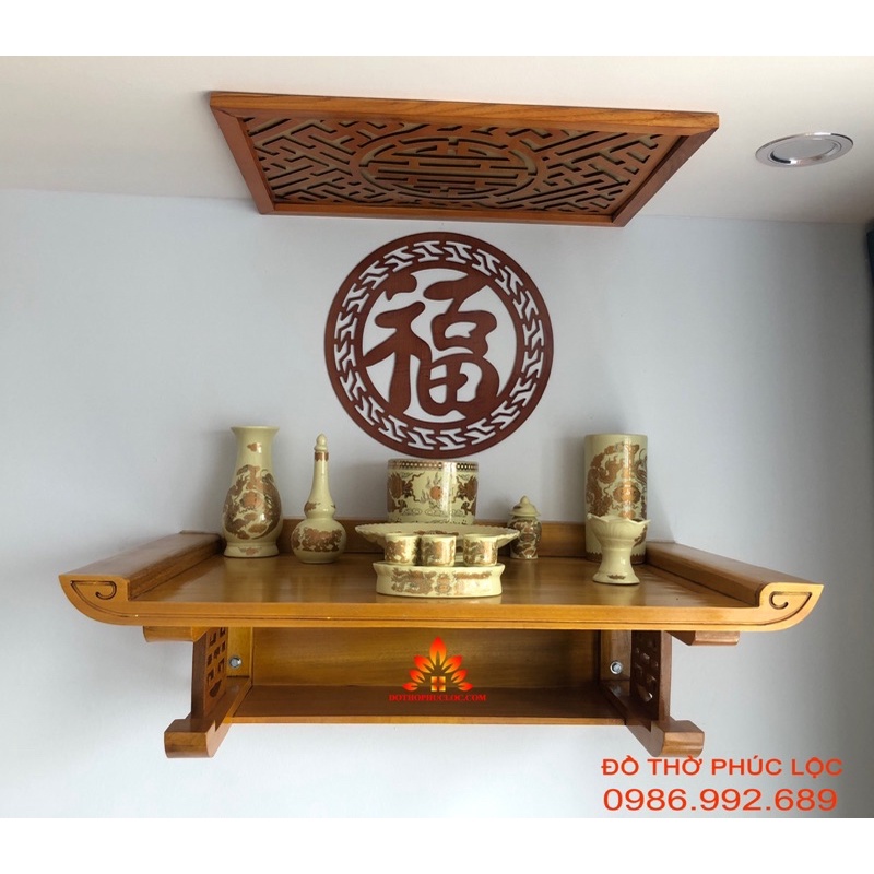 Bát hương men vàng kim