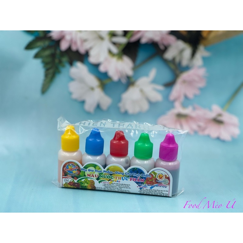 Màu thực phẩm Thiên Thành 10ml