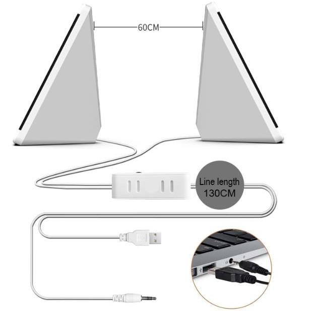 Loa Đa Phương Tiện Mini USB S5 Cho PC Laptop Notebook