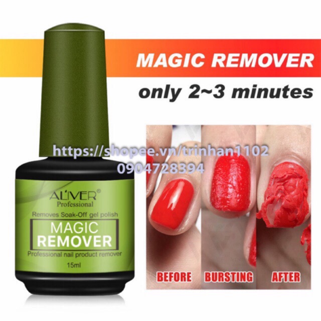 Dung dịch phá gel, Magic remover