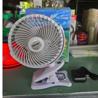 (mới cổng sạc type C) Quạt tích điện mickey TD 806A