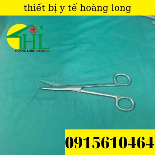 Kéo Y Tế Cong Nhọn 2 Đầu 18cm - Pakistan