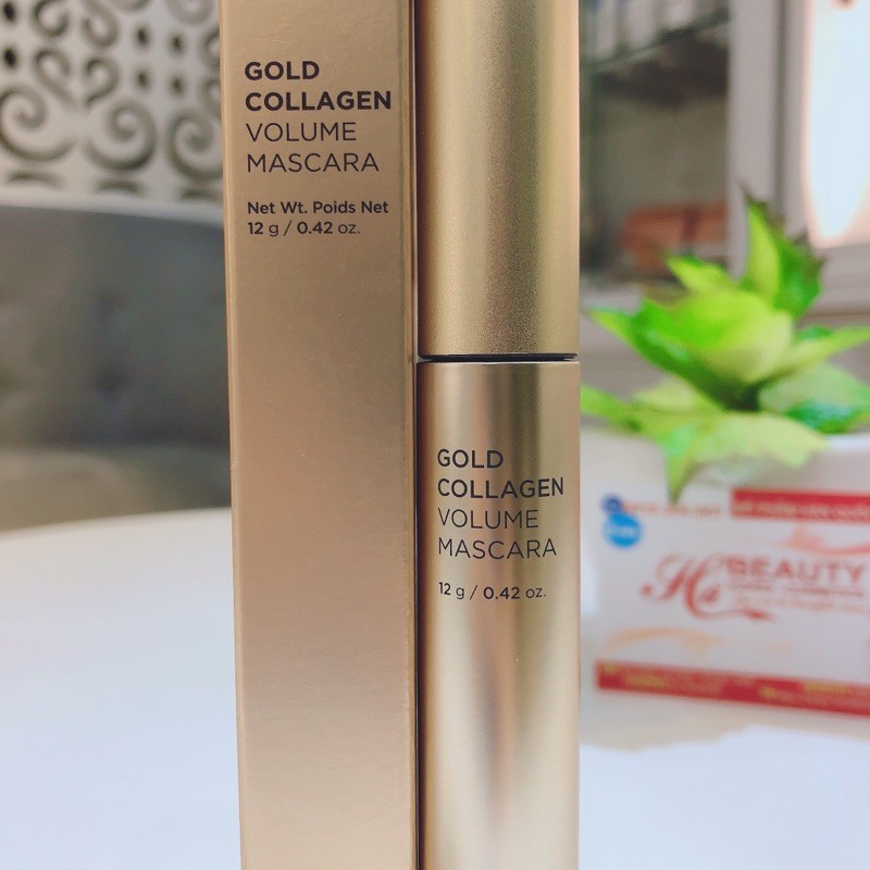 [The Face Shop AUTH] Mascara làm Dày và Dưỡng Mi GOLD COLLAGEN MASCARA VOLUME 12g TFSN20