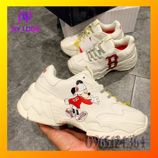 Giày ML,B BT mickey đỏ đế cứng, đi êm, đế cao