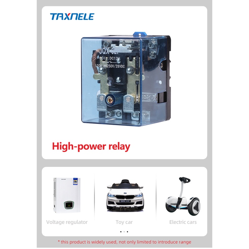 Rơ Le Điện Tử PCB 12V 24VDC 220VAC JQX-62F 2Z 80A