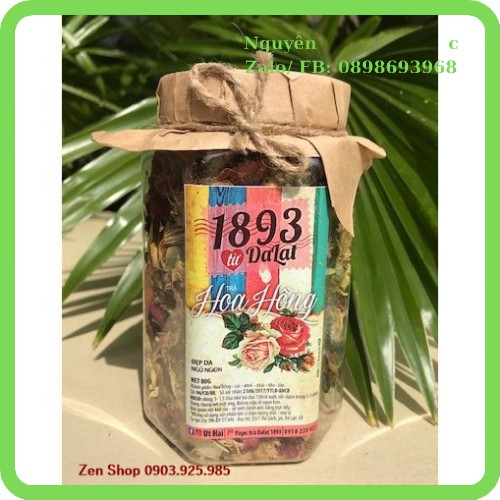 TRÀ HOA HỒNG SẤY KHÔ ĐÀ LẠT 1893