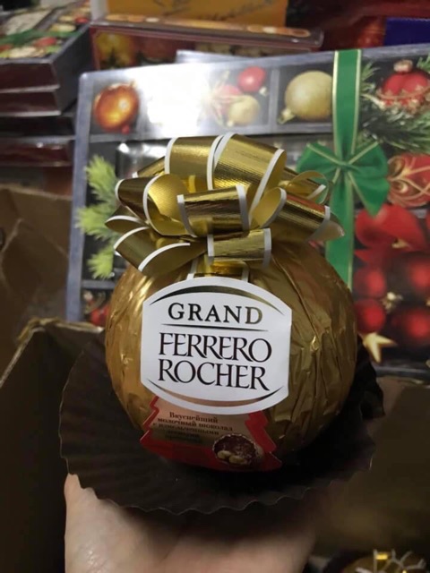 Quả cầu vàng 125g Socola Ferrero Rocher- Nga