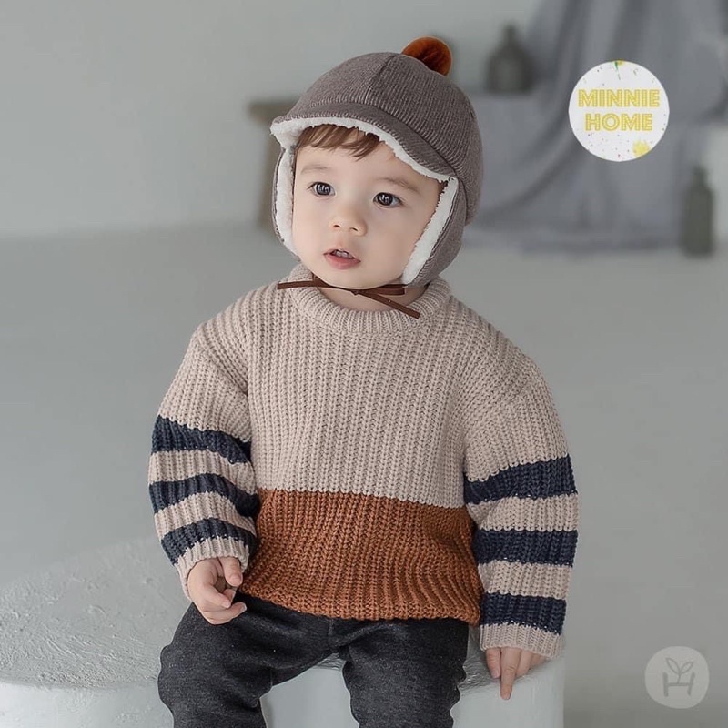 Áo len bé trai - Made in Korea - Happyprince