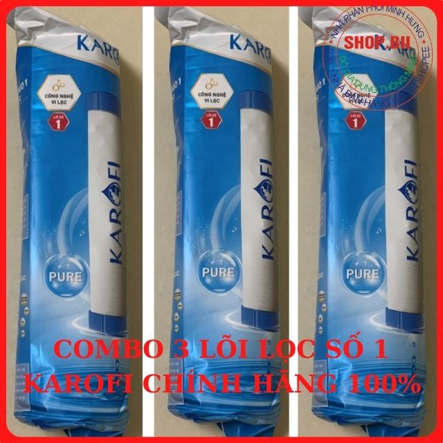 Lõi Lọc Số 1 Karofi - Lõi lọc Thô Cao Cấp Chính Hãng Giá Rẻ Lắp Được Cho Các Loại Máy Lọc Nước RO Trên Thị Trường. | BigBuy360 - bigbuy360.vn