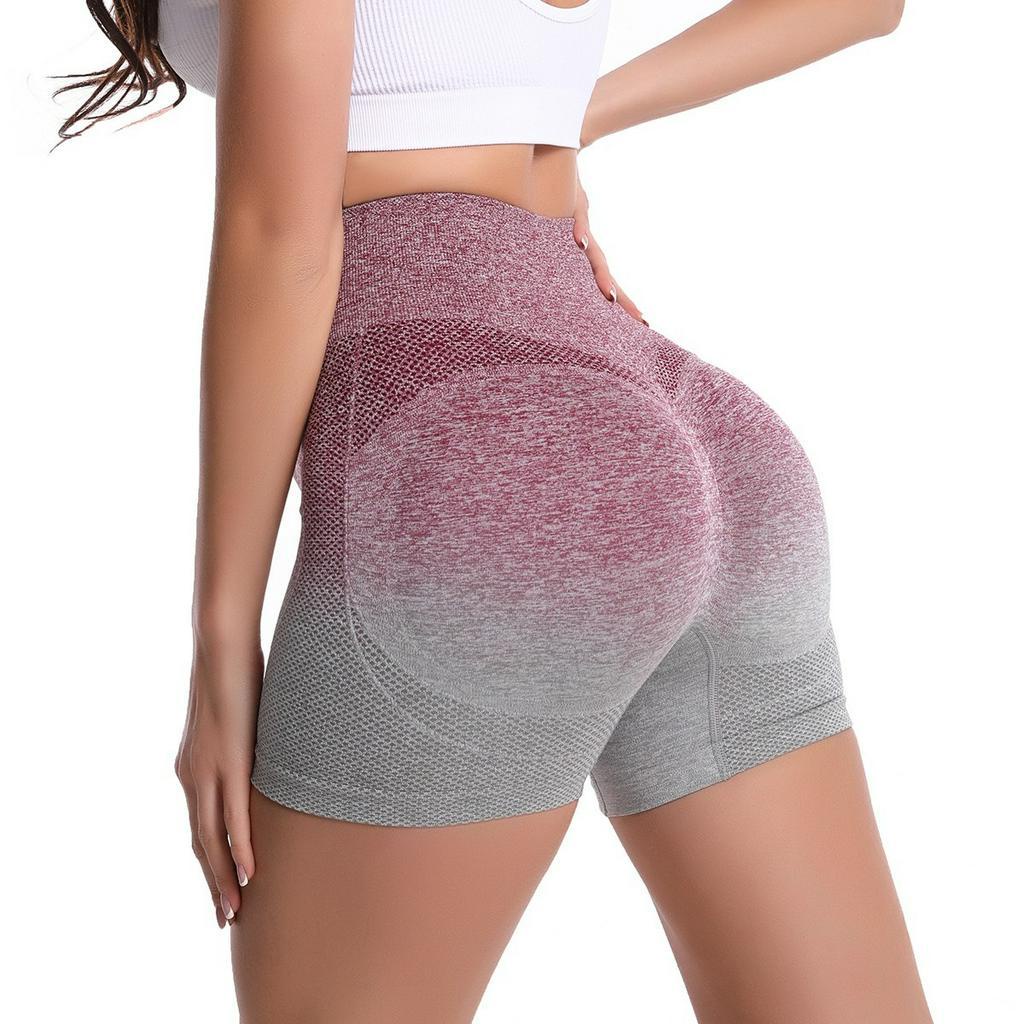 { FREE SHIP } Quần short nữ loang tập gym yoga ,chum mông cạp cao gen bụng hàng loại 1