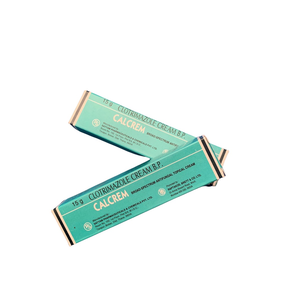 Kem bôi ngoài da CLOTRIMAZOLE 15g hỗ trợ bệnh lang ben, hắc lào, nước ăn chân, nấm chân tay