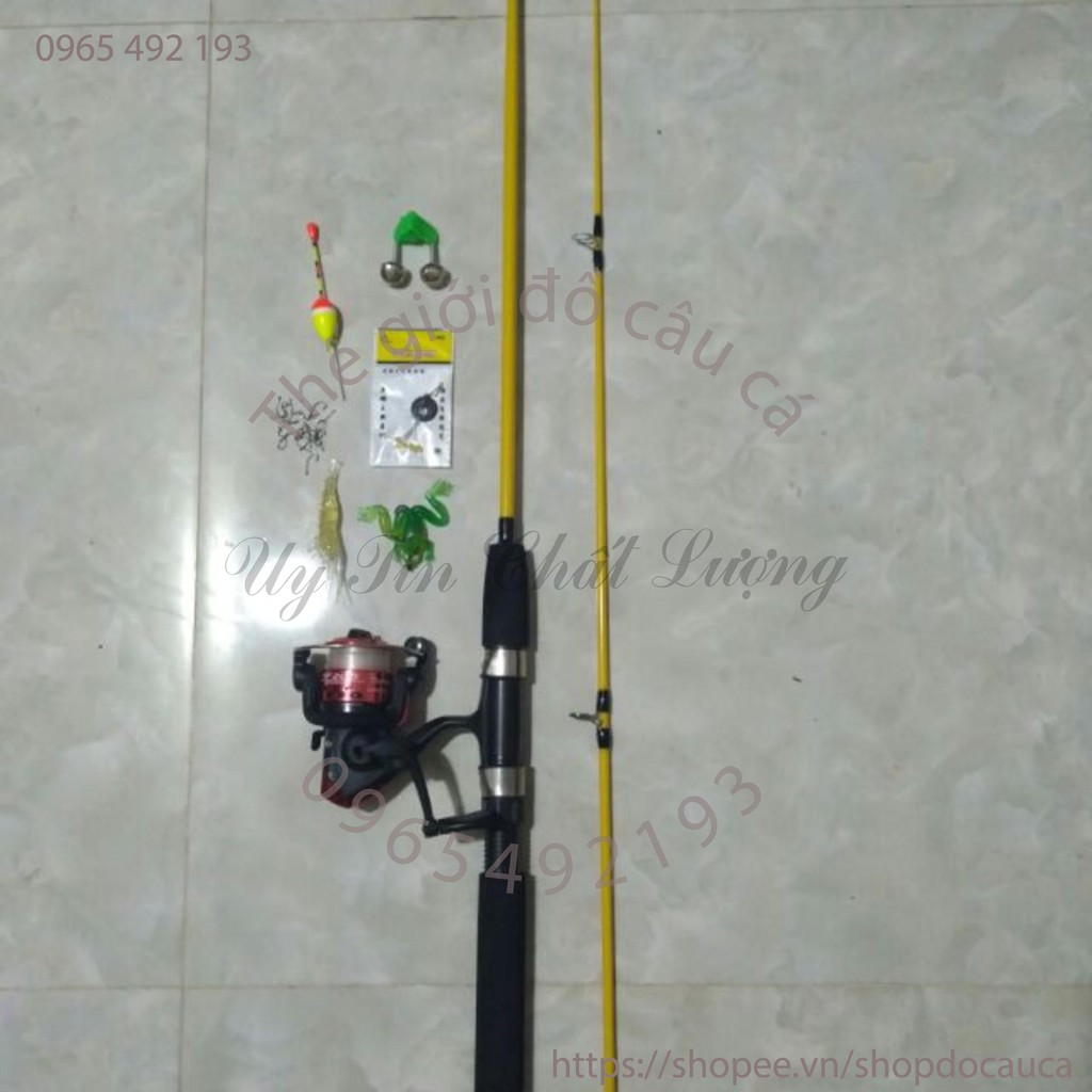 Bộ cần câu lure 2 khúc siêu bạo lực ( rẻ vô địch )