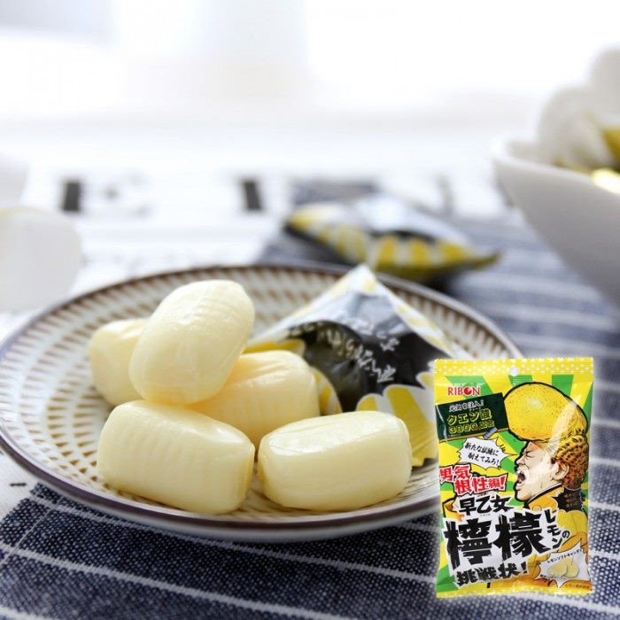 Kẹo mềm Ribon hương chanh, hương mơ 70g - Hàng nội địa Nhật
