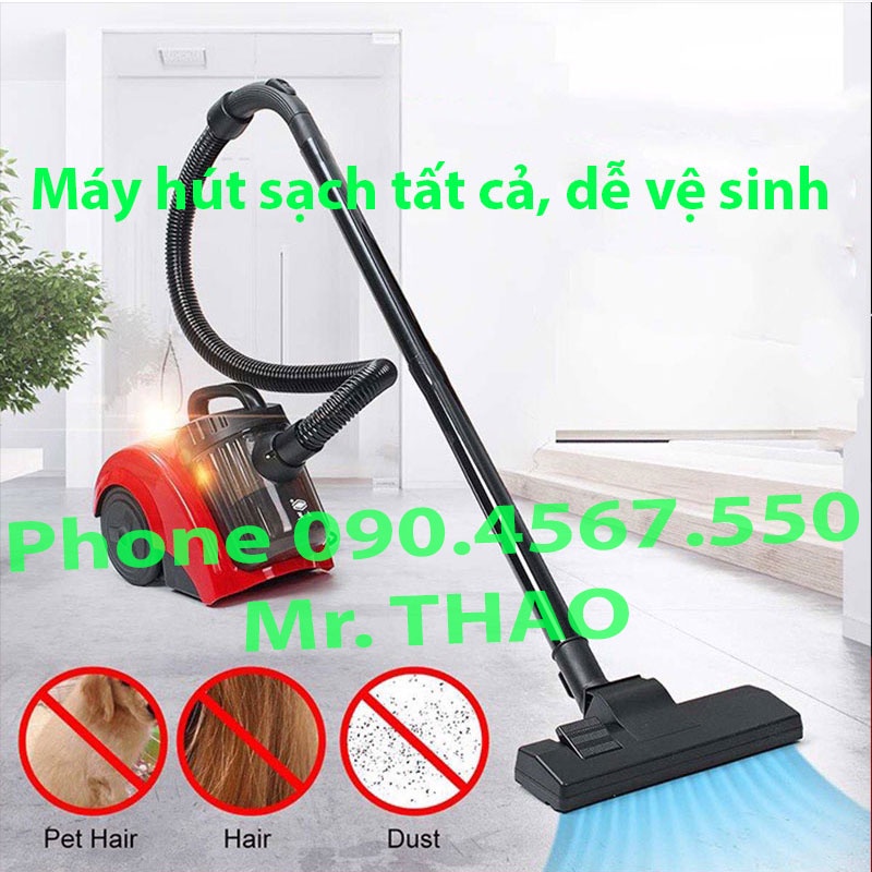 Máy hút bụi YANGZ - Yairz XY -1008 công suất 20.000 Pa lực hút cực khỏe ,  Máy Hút Bụi Gia Đình 100W