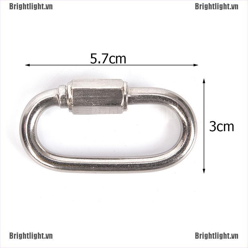 Móc khóa bằng thép không gỉ tiện lợi cho hoạt động leo núi