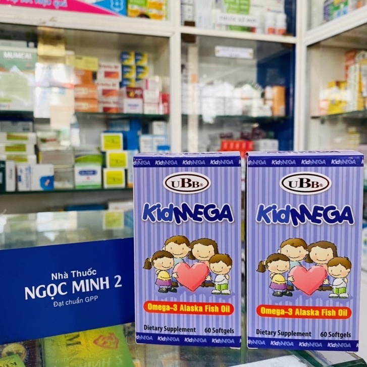 ✅ [Chính Hãng] Dầu cá KidMega bổ não tốt cho mắt cho trẻ em KidMega