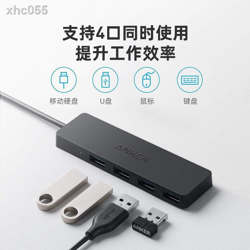 Bộ Chia 4 Cổng Usb 3.0 Tốc Độ Cao Anker