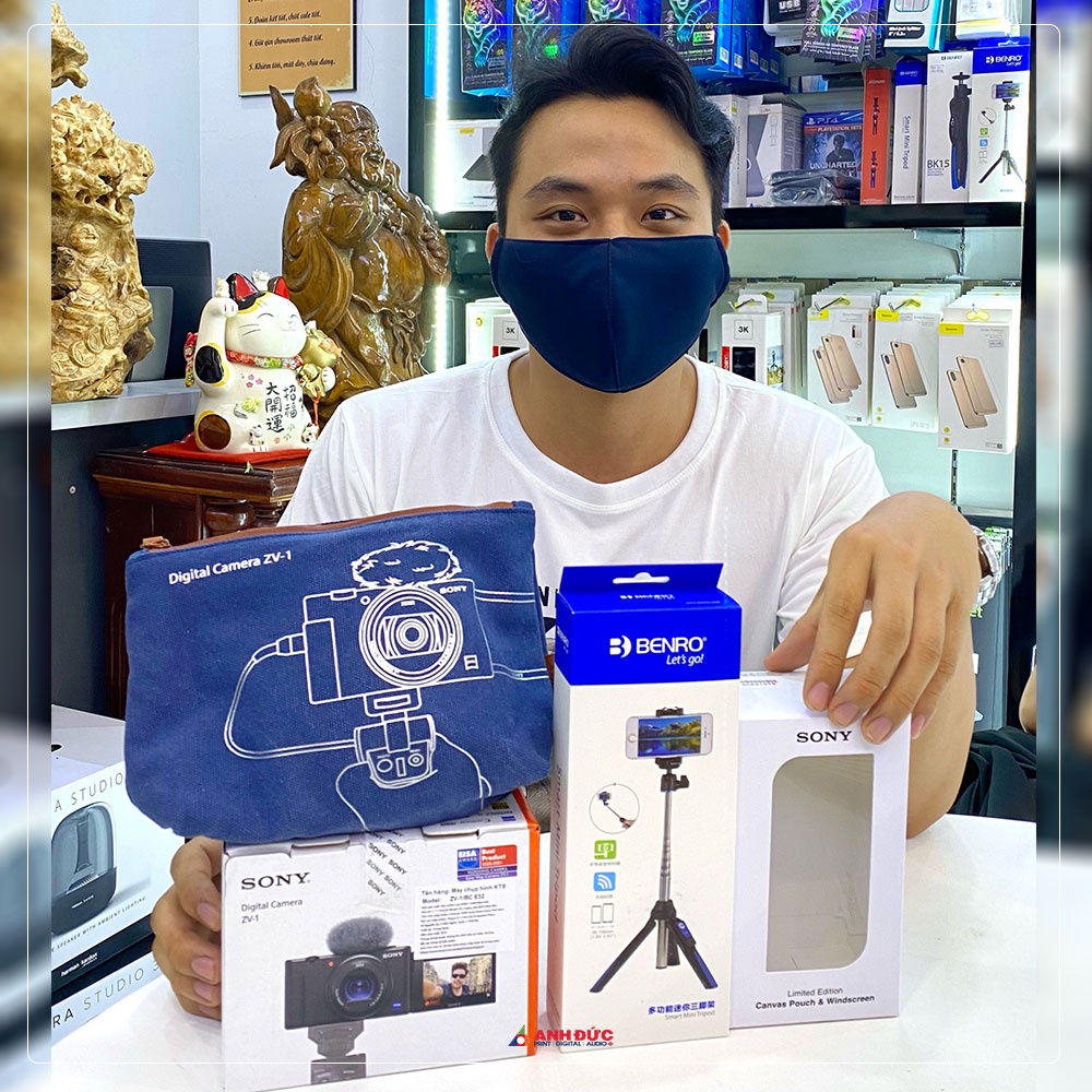 Máy Ảnh Sony ZV-1  Chính Hãng - Bảo Hành 24 Tháng Toàn Quốc