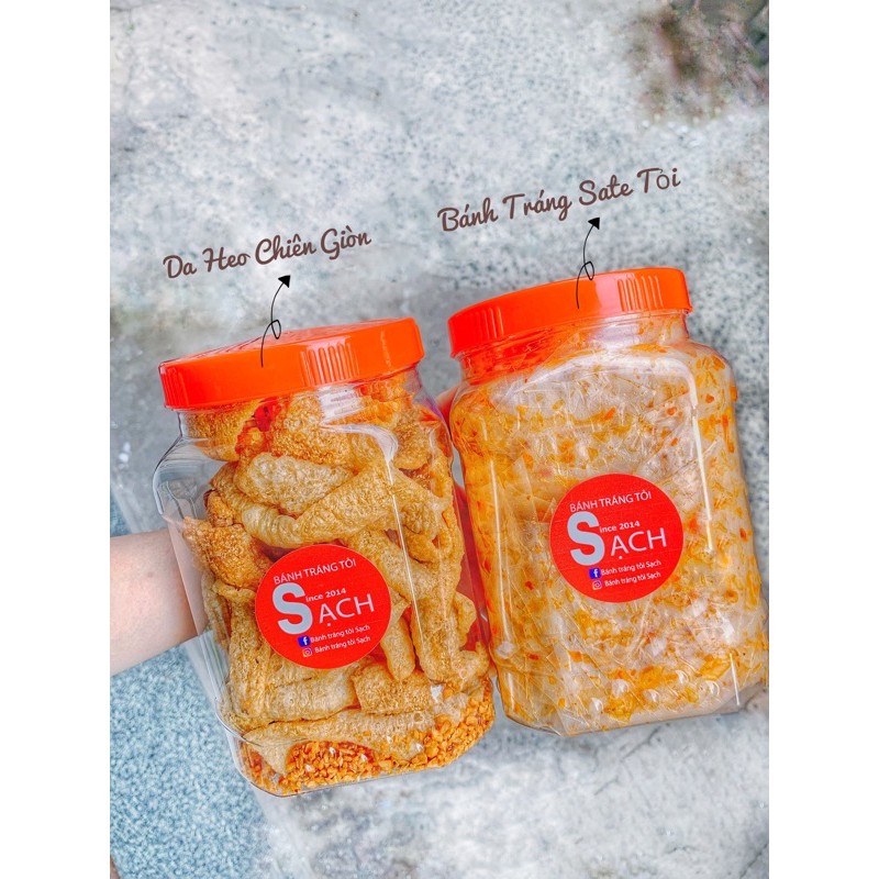 COMBO BEST SELLER Bánh tráng tỏi sạch (HSD : 1 tháng)