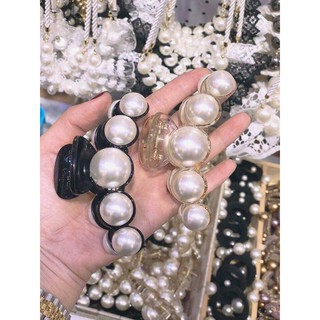 Kẹp tóc càng cua ngọc trai