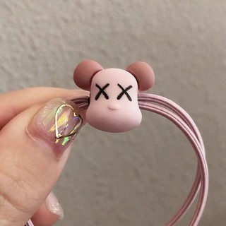(Butgiasi) Thun Buộc Tóc Cột Tóc Đầu Kaws Dễ Thương