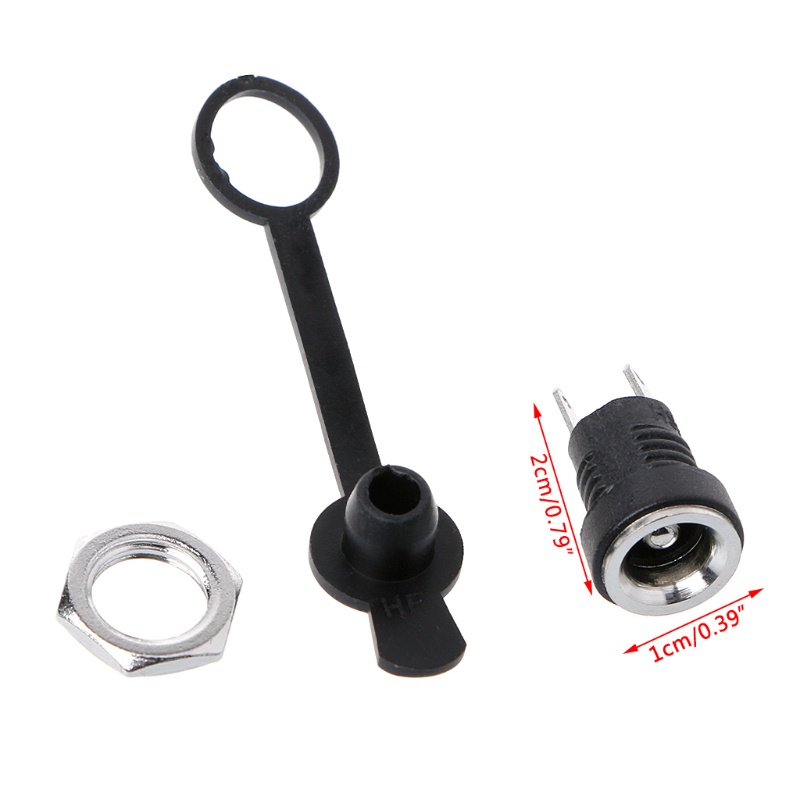 Đầu Cắm Kết Nối Nguồn Dc 5.5mmx2.5mm