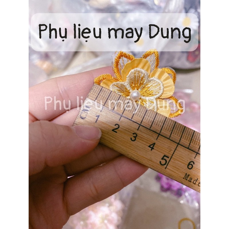 hoa trang trí quần áo tách rời