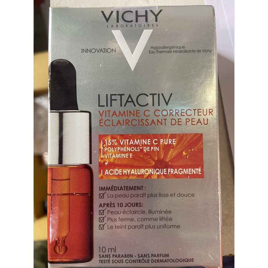 Dưỡng chất (serum) 15% Vitamin C nguyên chất giúp làm sáng và cải thiện làn da lão hóa Vichy Lifactiv Vitamin C | BigBuy360 - bigbuy360.vn