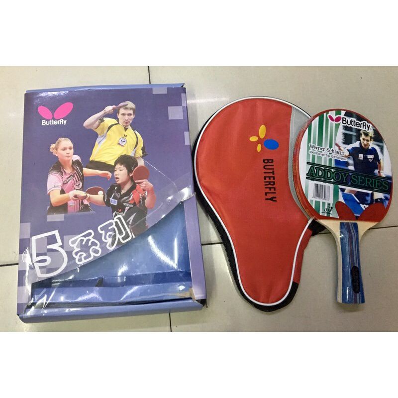 vợt bóng bàn butterfly số 5 ( có kèm theo bao đựng vợt)
